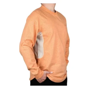 Fire Proof CAT2 Summer Cotton Jersey Breathable Lightweight Flame Resistant Vented Shirts