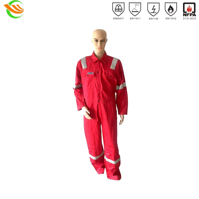 Fire-Resistant Flame-Retardant Antistatic Arc-Flash Protective Workwear Coverall