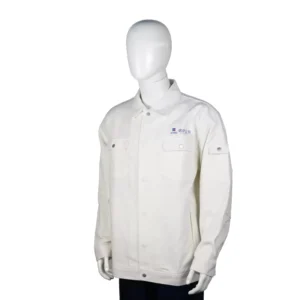 Fire Resistant Industrial Work Clothes Fireproof Cotton FR Jacket Pants Set Anti Static Protective Labor Wear for Oil Gas