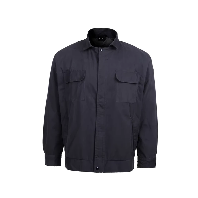 Fire Resistant Long Sleeve Button Up Flame Retardant Snap FR Welding Shirt FRC Clothing Industrial Mechanic Workwear