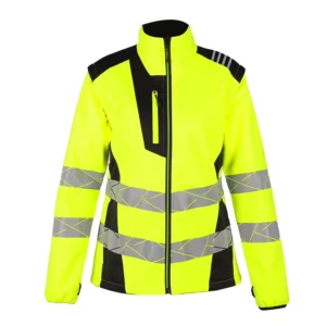 Fire Resistant Long Sleeve Waterproof Workwear FR Hi Vis Safety Women Jacket