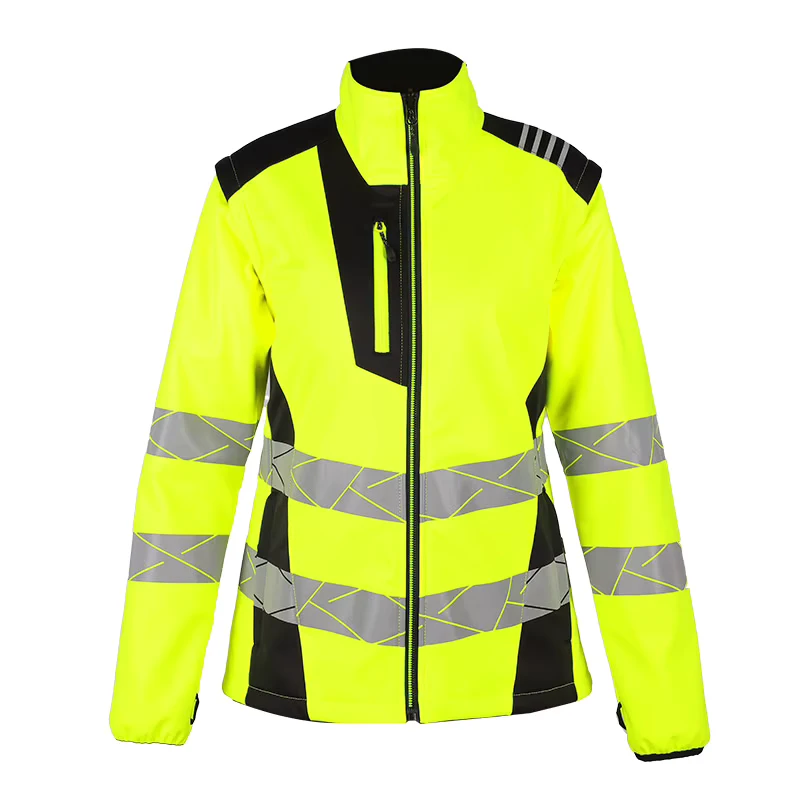 Fire Resistant Long Sleeve Waterproof Workwear FR Hi Vis Safety Women Jacket