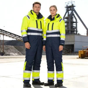 Fire Retardant Coverall Hi Vis Safety Clothes Boiler Mining Coal Oil Gas Station Workwear Flame Resistance FRC FR Work Wear
