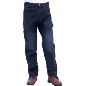 Fire Retardant FR Jeans CAT2 100% Cotton NFPA2112/70E ATPV 14 Cal/cm Workwear Denim
