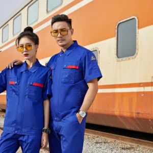 Fire-Retardant Outdoor Reflective Anti-Static Coveralls for Men