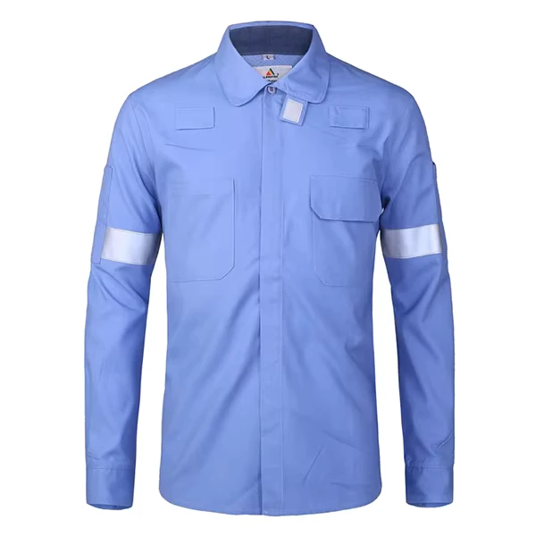 Fire Retardant Shirt Fr Clothing Shirt Industrial Ppe Fr Jacket for Men