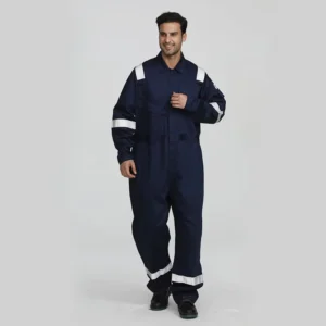 Fire Retardant Uniforms Petroleum Construction Metallurgy And Steel Fireproof Reflective Coverall Boiler Work Coverall