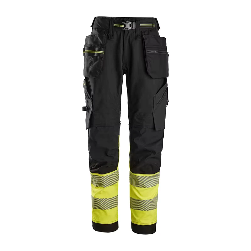 Fire Retardent Fr Cargo Work Pants Reflective Hi Vis Workwear Trousers
