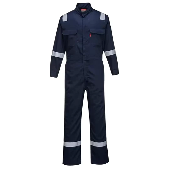 Fire-Safety-Uniforms-Navy-Blue-Wear-Rough-Construction-Chemical-Industrial-Fr-Fire-Retardant-Heavy-Duty-Overalls