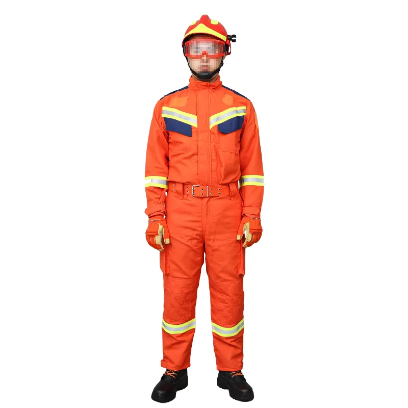 Firefighter Emergency Rescue Uniform Fireman Suit