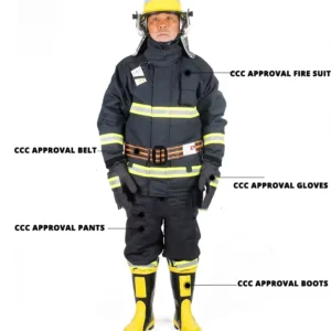 Firefighter Safety Clothes Boots Helmet Gear Safety Firefighter Emergency Rescue Uniform Fire Fighter Firefighting Suit