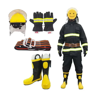 Firefighter Suit 3C Certified Flame Retardant Heat Insulation Workwear