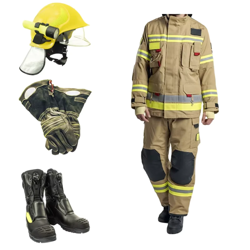 Firefighter Suit with EN469 and NFPA1971 Standards