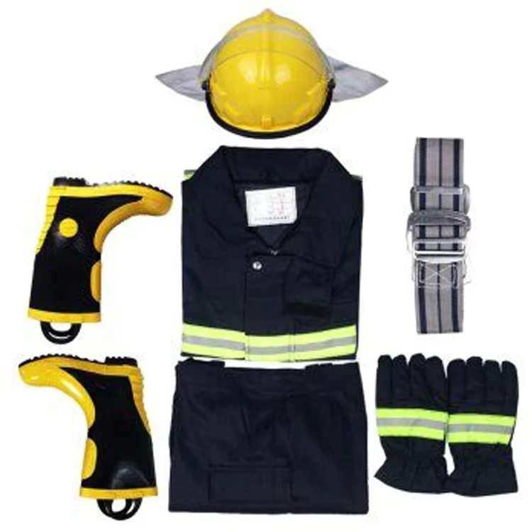 Firefighter Uniform with Fireproof Reflective Tape