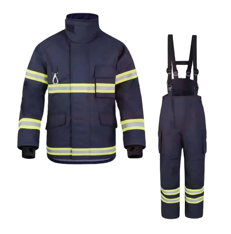 Firefighting Hood Fireman Boys Green Red Uniform Suit