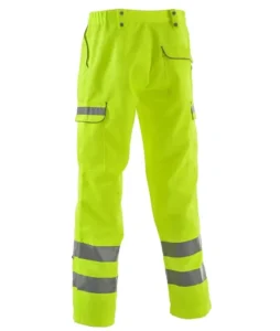 Fireman Mens Workwear Trousers FR Cargo Safety Work Flame Retardant Pants Flame Resistant Water Repellent Finish FR Pants