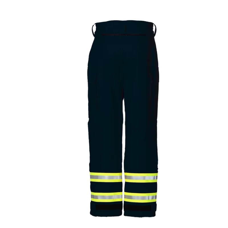 Fireproof Polyester Cotton Reflective Pants Level B Protection Offshore Workwear