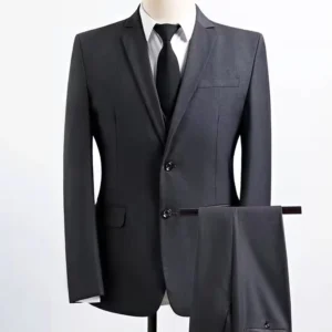 Fitted Professional Attire Business Wool Suit High end Style Suit