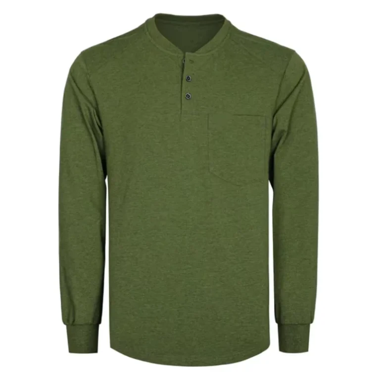 Flame-Proof-Garment-6OZ-Comfortable-CAT2-Fire-Resistant-Flash-Hazard-Safety-Henley-Shirts