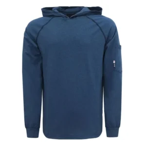 Flame Proof Shirts 6OZ Comfortable Cotton Jersey Arc Safety Fire Retardant Hooded Work Shirts
