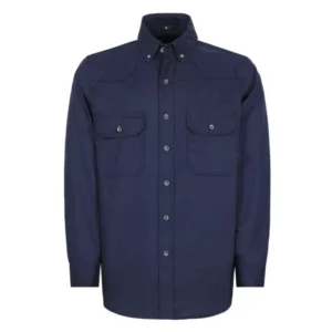 Flame Proof Work CAT2 Multi function Pockets Canvas Water Repellent 6.5OZ Fire Retardant Shirts