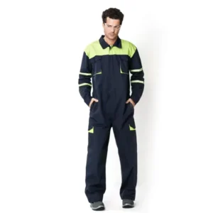 Flame Resistant Antistatic Workwear Fire Retardant Jacket and Pant EN ISO 11612 EN 1149