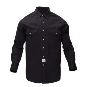 Flame Resistant Garment CAT2 Two Chest Pockets Snaps Down 7.5OZ Welding Fire Retardant Shirts