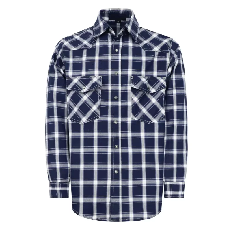 Flame Resistant Garments Plaid 7.5OZ NFPA2112 Fire Retardant Shirts