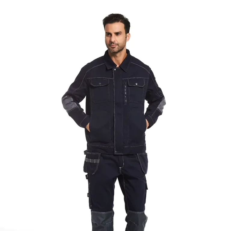 Flame-Resistant-Heavy-Duty-Canvas-Welding-Work-Jacket-Heavyweight-Duck-Insulated-FR-Jacket