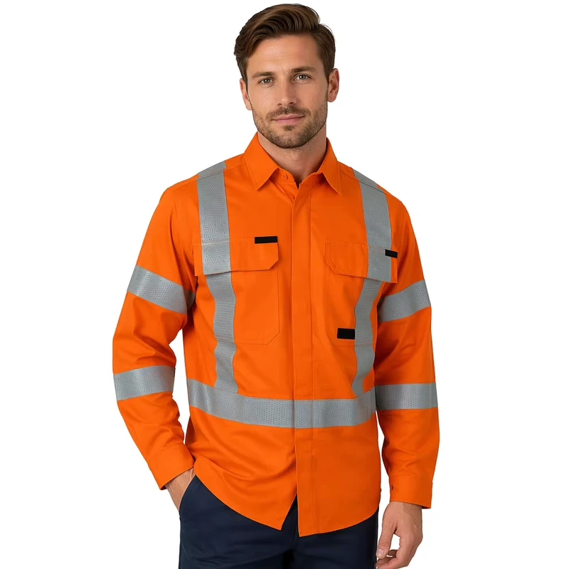 Flame Resistant Heavy Duty Welding Work Jacket Heavyweight FR Jacket Customize Work Wear Working Jacket