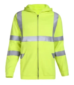 Flame Resistant Modacrylic Cotton Antistatic Fleece Fabric Jacket Custom Hi Vis Fire Resistant Clothing With Factory Price