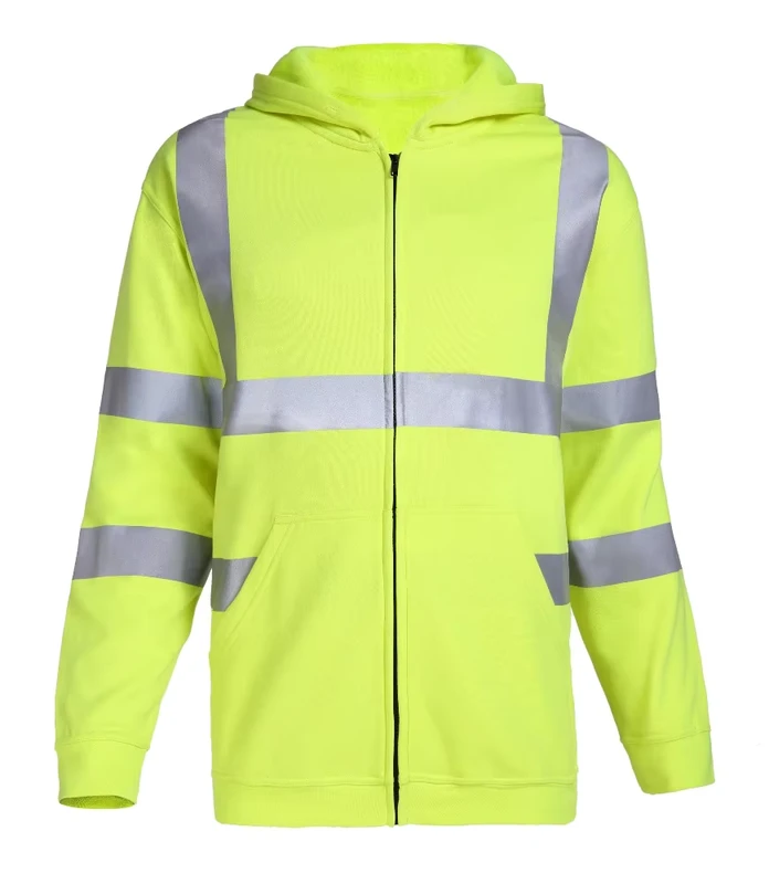 Flame-Resistant-Modacrylic-Cotton-Antistatic-Fleece-Fabric-Jacket-Custom-Hi-Vis-Fire-Resistant-Clothing-With-Factory-Price