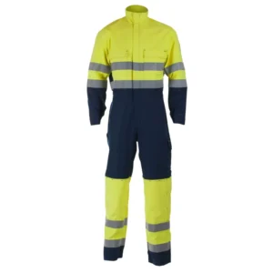 Flame-Resistant Reflective Safety Coverall for Mining