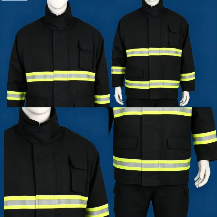 Flame-Retardant-Cotton-Thickened-Firefighter-Suit-Complete-Set