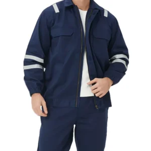 Flame Retardant Fire Resistant Reflective Safety Clothing for Oil Mining Electric Welding