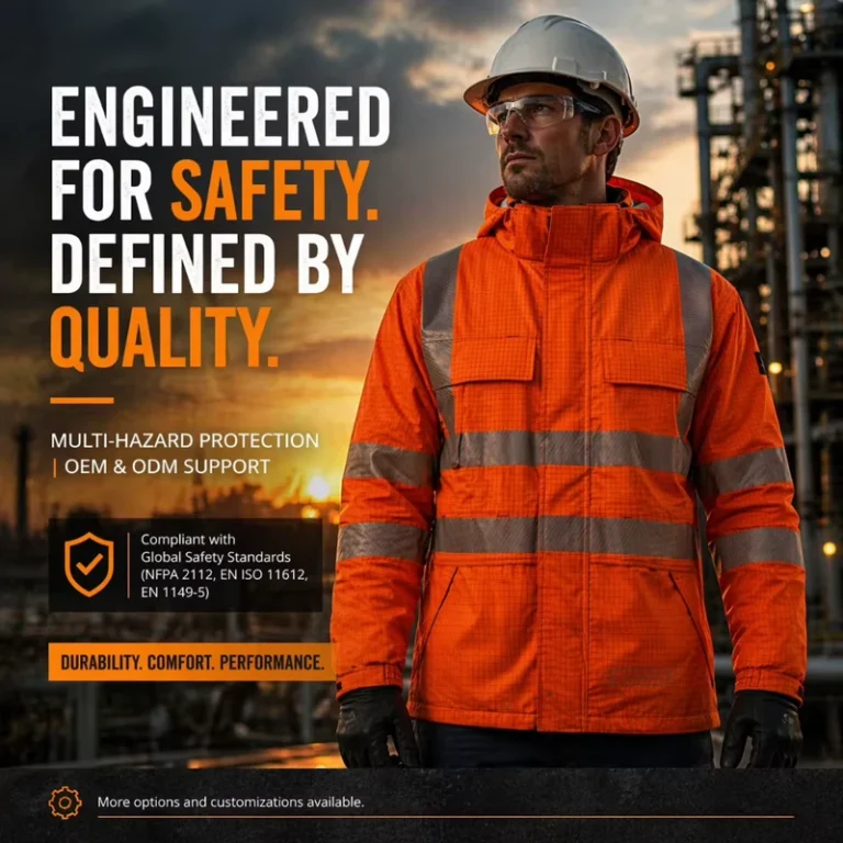 Flame-Retardant-Waterproof-Breathable-Hi-Vis-Reflective-Jacket-Anti-static-Stain-Repellent-FR-Winter-Coat-for-Oil-Gas-Refinery