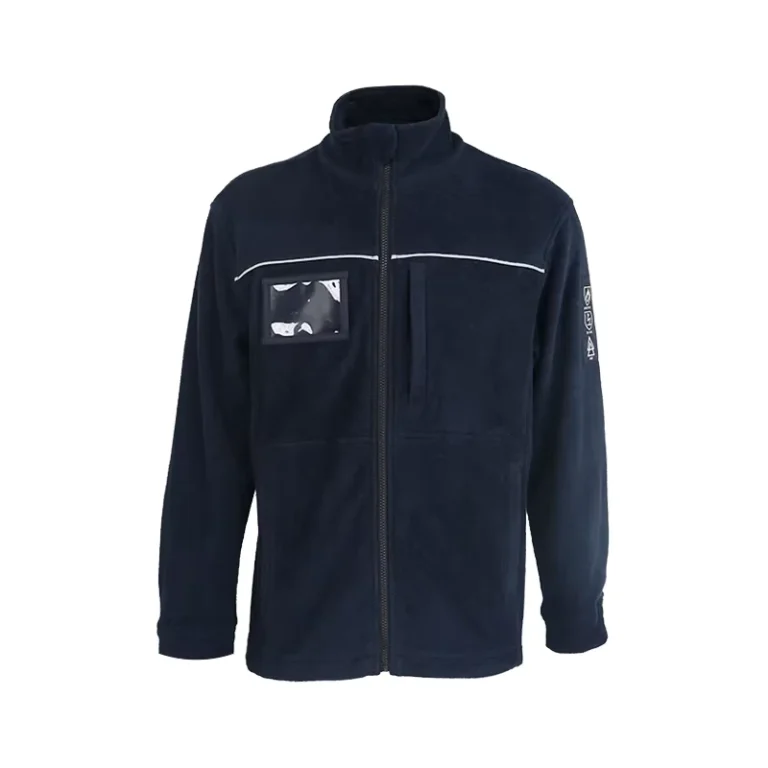 Flame-Retardant-and-Anti-static-Operational-Fleece-Jacket-FR-Flannel-Shirt