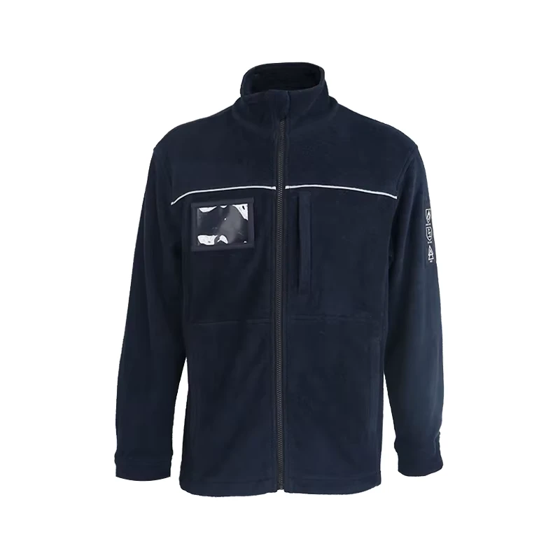 Flame Retardant and Anti-static Operational Fleece Jacket FR Flannel Shirt