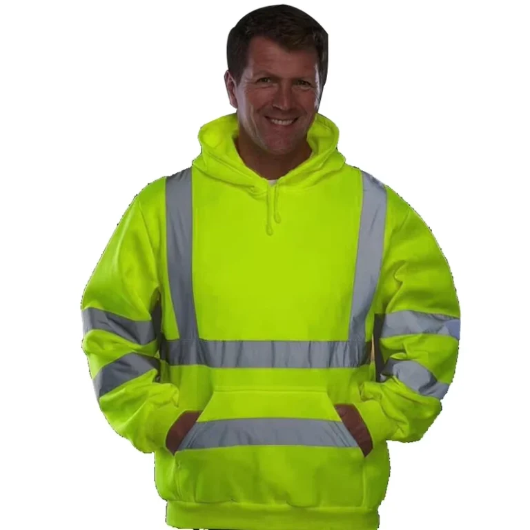 Fleece-Sweater-Zipper-Safety-Clothing-Reflective-Working-Clothings-Hi-Vis-Workwear-Hoodies