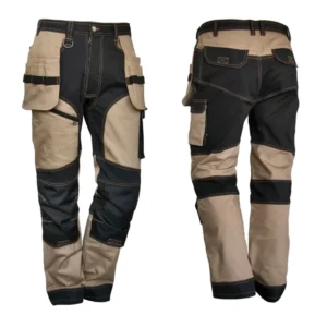Flexible Working Clothes Navy Blue Woman Working Pants KT0450 Work Pants For Men With Knee Pads