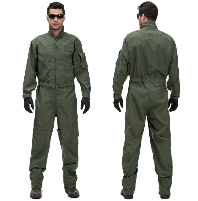 Fly Suits FR Flight Suit Coverall Pilot Suit with Protective Aramid Fireproof Workwear Safety Clothing Fireflight Suit