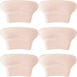 Foam Heel Protectors Soft Cushion Inserts Self Stick Pain Relief Reduce Impact Achilles Support Care