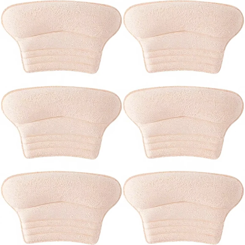 Foam Heel Protectors Soft Cushion Inserts Self Stick Pain Relief Reduce Impact Achilles Support Care