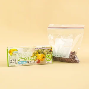 Food Grade PE Transparent Polybag with Brand Logo Standing up Pouch Food Packaging Zipper Bag Ziplock Bags