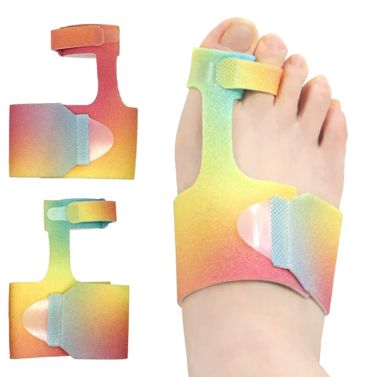 Foot-Protection-Colorful-Breathable-Fabric-Bunion-Pain-Relief-Toe-Straightener-Hammer-Toe-Foot-Wrap