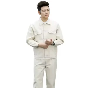 Four Seasons General Canvas Welding Suit Long Sleeve Wear Resistant Dirty Resistant Anti Scalding Welder Auto Repairer