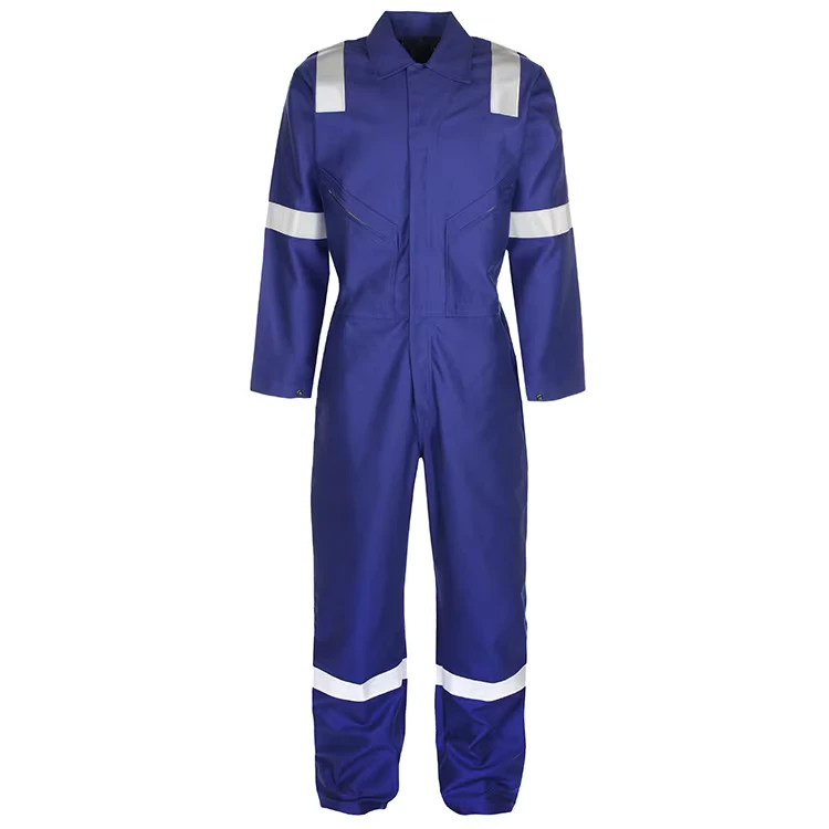 Fr-100Cotton-88cotton12Nylon-Hi-vis-Coverall-Flame-Resistance-Clothing-Industrial-Safety-Workwear-Welding-Clothing