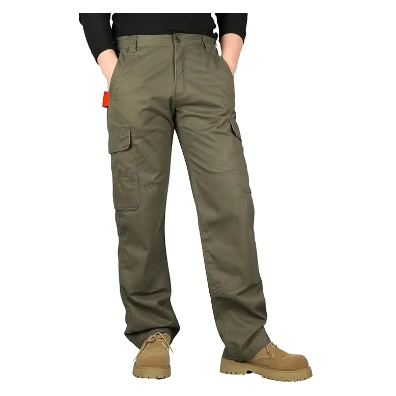 Fr NFPA2112 Certified Waterproof and Oil Resistant Pants Elastic Waistband 7.5 Oz Flame Retardant Casual Pants