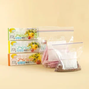 Frozen Keep Food Fresh Storage Fruit Vegetable Meat Packaging Leak Proof Quart Zipper Freezer Ziplock Bag Food Grade PE BSCI