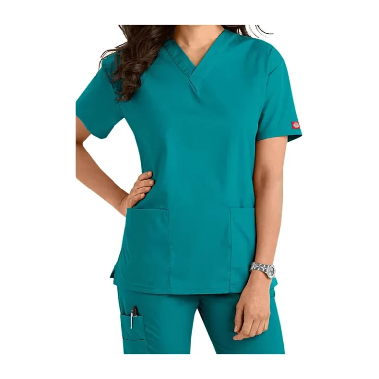 GECKO-MASTER-Medical-Staff-Nursing-Scrubs-Uniform-Polyester-Cotton-Woven-Fabric-Unisex